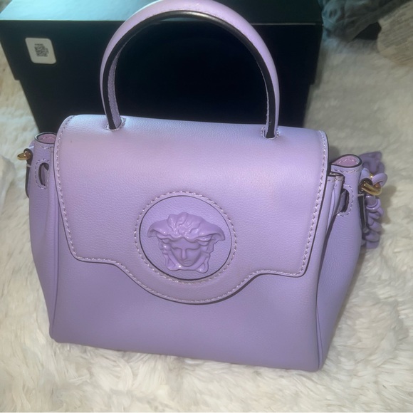 Versace Handbags - Versace Lilac La Medusa bag